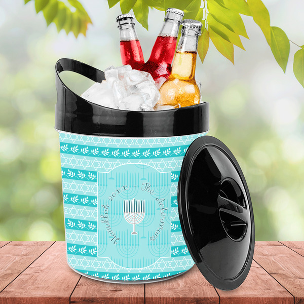 Hanukkah Plastic Ice Bucket - LIFESTYLE