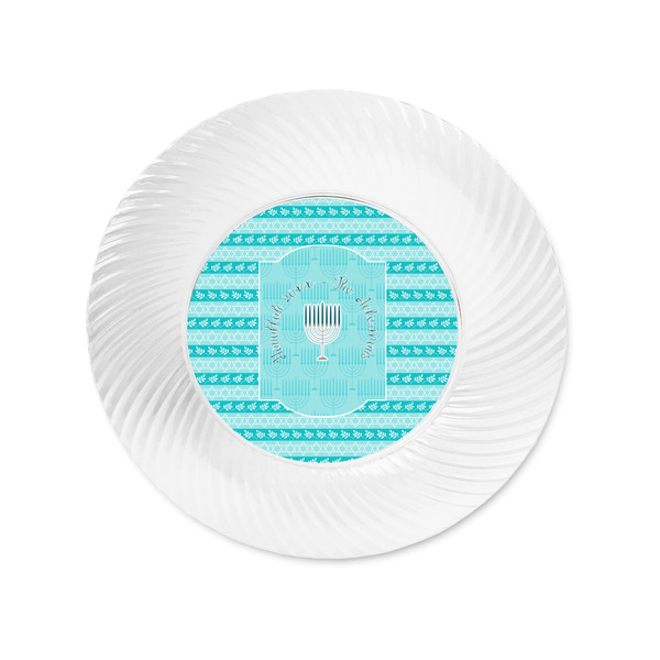Hanukkah Plastic Party Appetizer & Dessert Plates - Approval