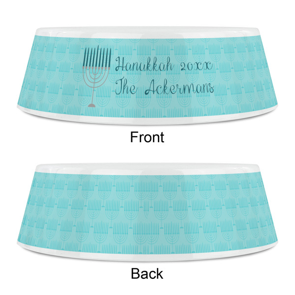 Hanukkah Plastic Pet Bowls - Small - APPROVAL