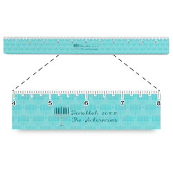 Hanukkah Plastic Ruler - 12" (Personalized)