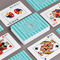 Hanukkah Playing Cards - Front & Back View