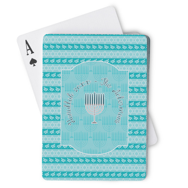 Custom Hanukkah Playing Cards (Personalized)