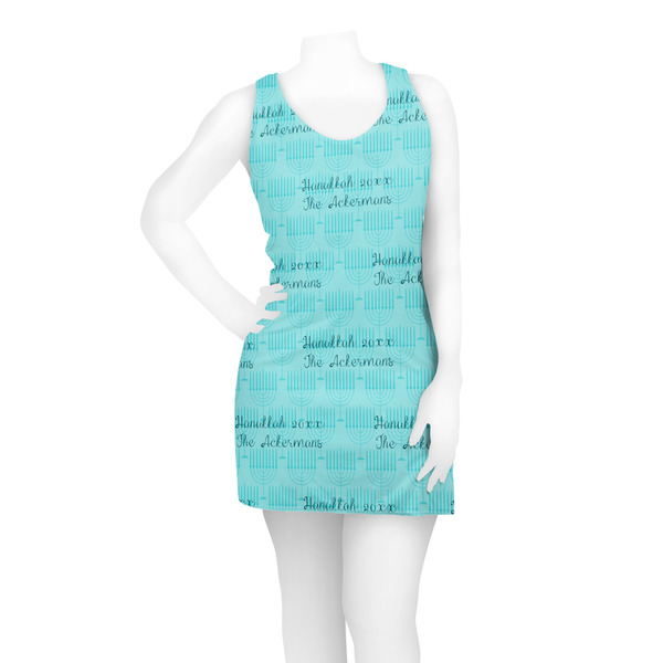 Hanukkah Racerback Dress - On Model - Front