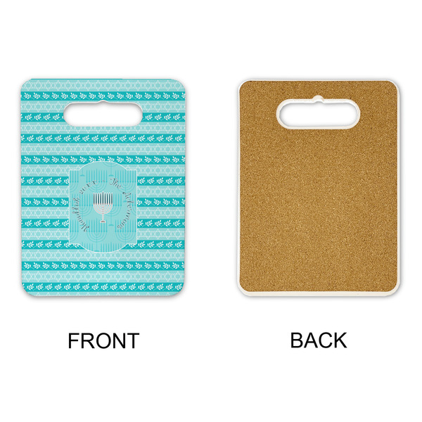 Hanukkah Rectangle Trivet with Handle - APPROVAL