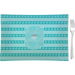 Hanukkah Rectangular Glass Appetizer / Dessert Plate - Single or Set (Personalized)