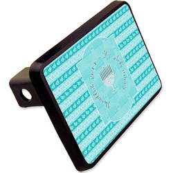 Hanukkah Rectangular Trailer Hitch Cover - 2" (Personalized)