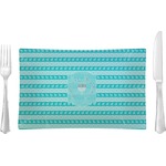 Hanukkah Rectangular Glass Lunch / Dinner Plate - Single or Set (Personalized)