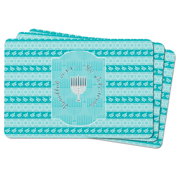 Hanukkah Rectangular Fridge Magnet - THREE