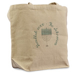 Hanukkah Reusable Cotton Grocery Bag (Personalized)