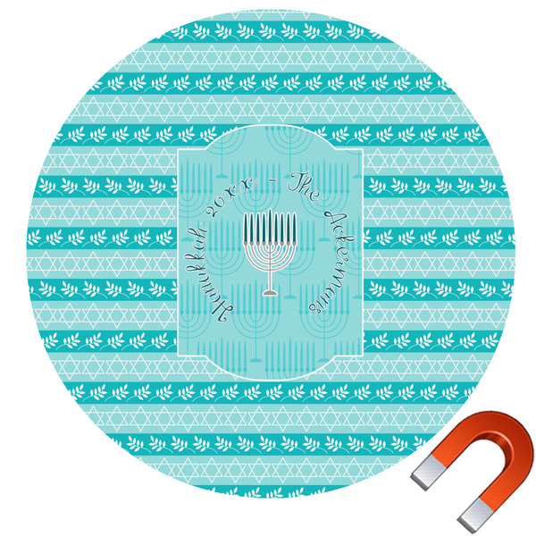 Custom Hanukkah Car Magnet (Personalized)