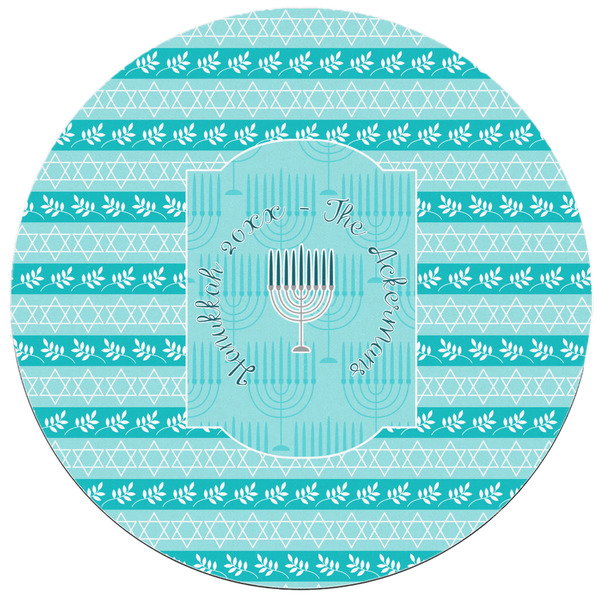 Hanukkah Round Mousepad - APPROVAL