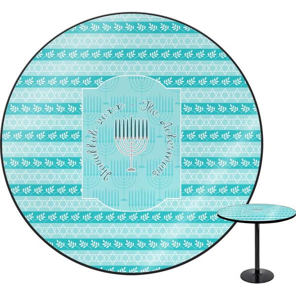 Custom Hanukkah Round Table (Personalized)