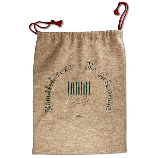 Hanukkah Santa Bag - Front