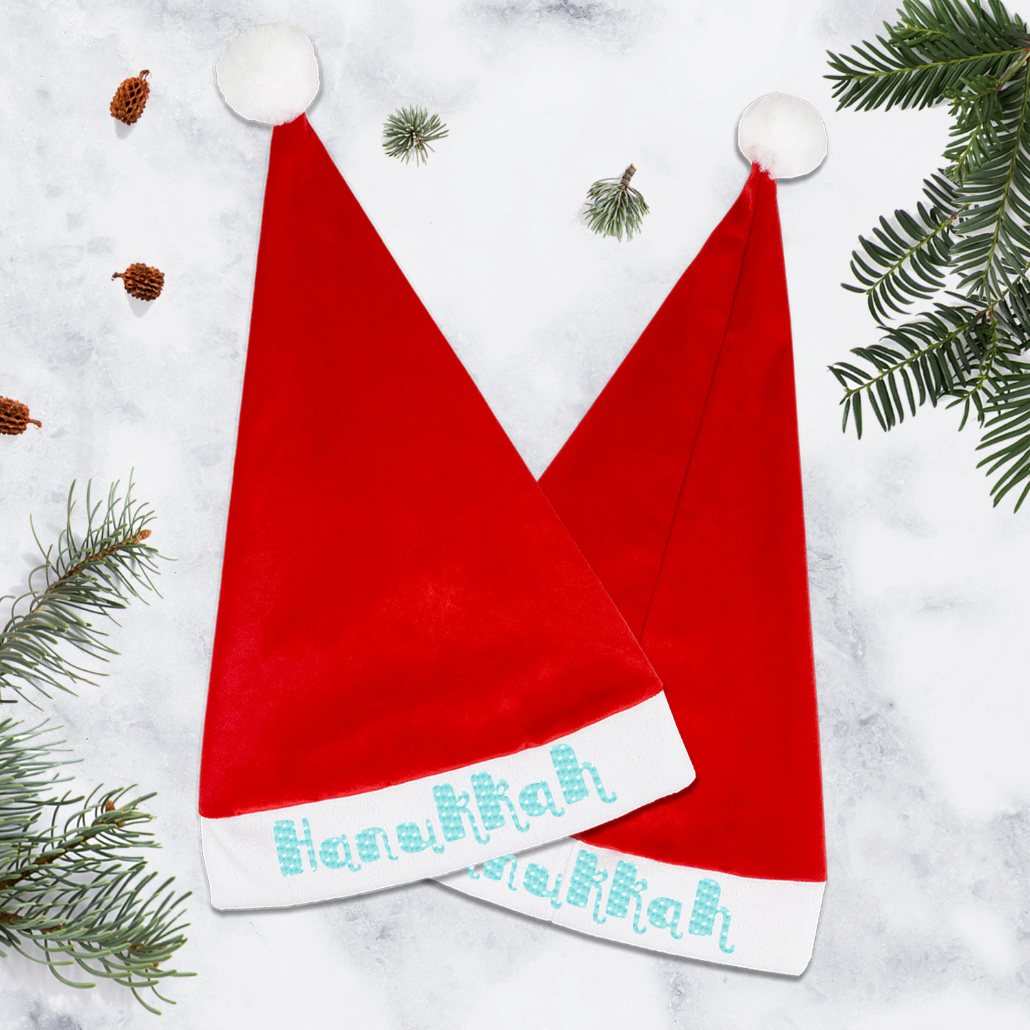 Hanukkah Santa Hat (Personalized 