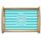 Hanukkah Natural Wooden Tray - Small (Personalized)