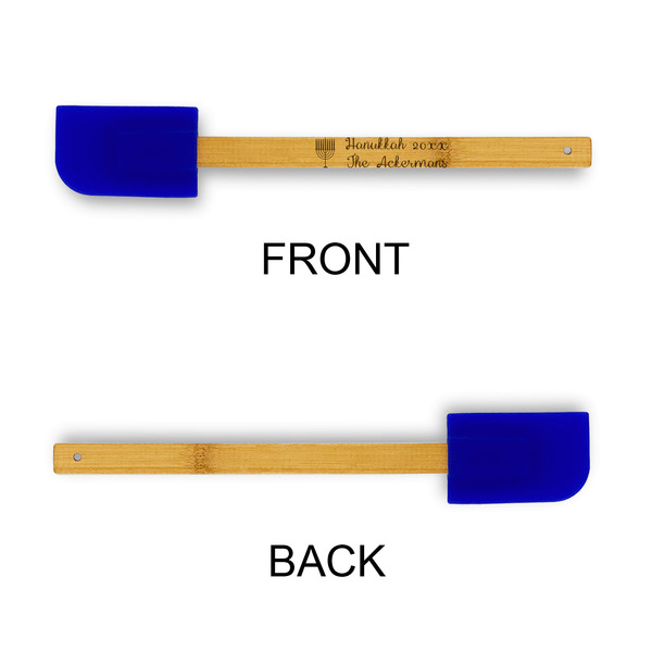 Hanukkah Silicone Spatula - Blue - APPROVAL