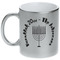 Hanukkah Metallic Silver Mug (Personalized)