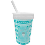 Hanukkah Sippy Cup with Straw (Personalized)