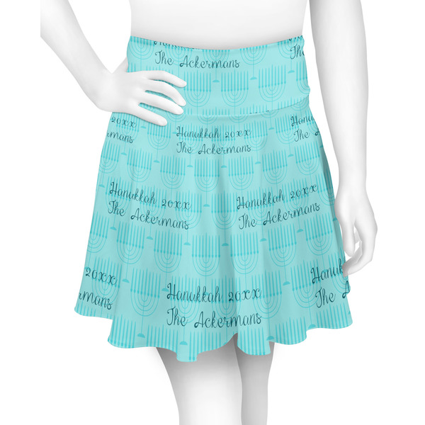 Custom Hanukkah Skater Skirt - X Small (Personalized)