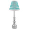 Hanukkah Small Chandelier Lamp - LIFESTYLE (on candle stick)