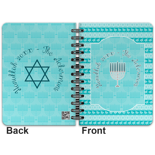 Hanukkah Spiral Journal 5 x 7 - Apvl