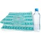 Hanukkah Sports Towel Folded with Water Bottle