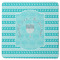 Hanukkah Square Rubber Backed Coaster (Personalized)
