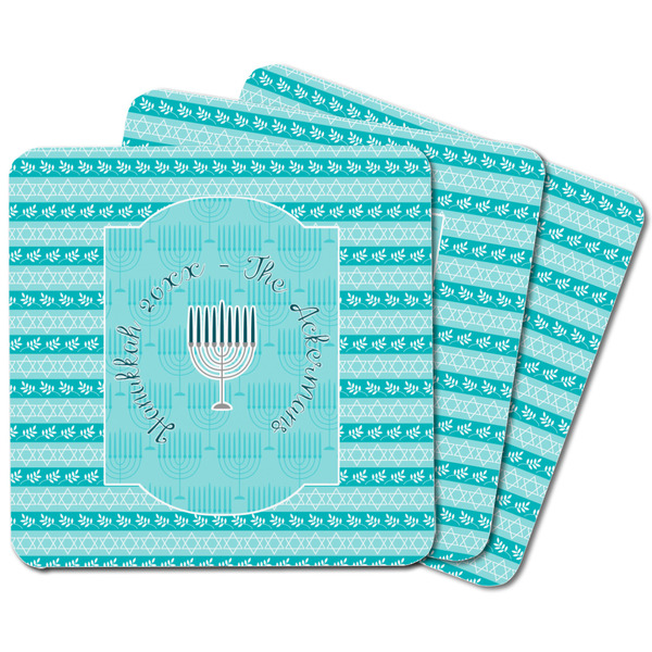 Hanukkah Square Fridge Magnet - MAIN