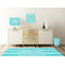 Hanukkah Square Wall Decal Wooden Desk