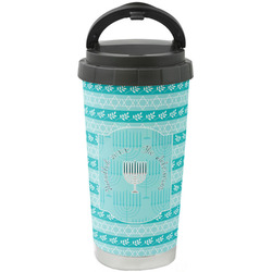 Hanukkah Stainless Steel Coffee Tumbler (Personalized)