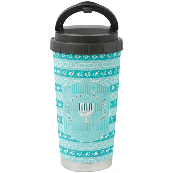 Custom Hanukkah Stainless Steel Coffee Tumbler (Personalized)