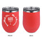 Hanukkah Stainless Wine Tumblers - Coral - Single Sided - Approval