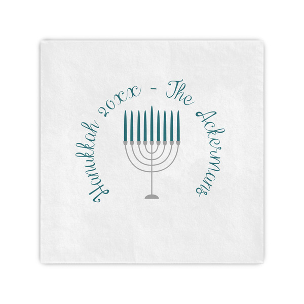Custom Hanukkah Standard Cocktail Napkins (Personalized)