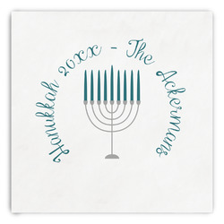 Hanukkah Paper Dinner Napkins (Personalized)