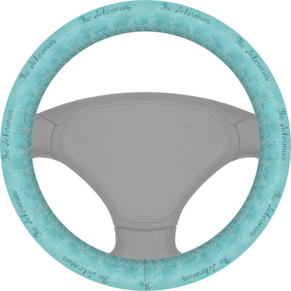 Custom Hanukkah Steering Wheel Cover (Personalized)