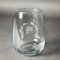 Hanukkah Stemless Wine Glass - Engraved (Personalized)