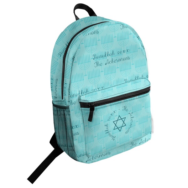 Custom Hanukkah Student Backpack (Personalized)