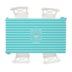 Hanukkah Tablecloth - 58"x102" (Personalized)