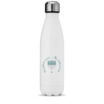 Hanukkah Water Bottle - 17 oz. - Stainless Steel - Full Color Printing (Personalized)
