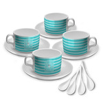 Hanukkah Tea Cup - Set of 4 (Personalized)