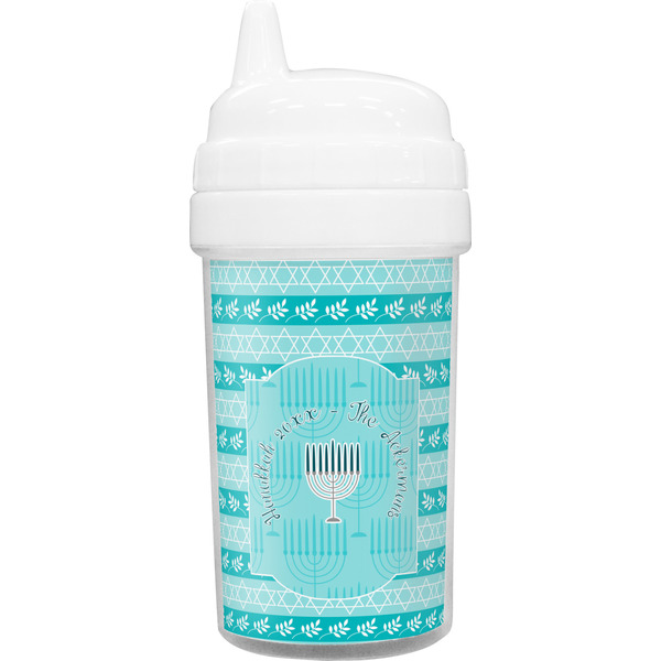 Custom Hanukkah Toddler Sippy Cup (Personalized)