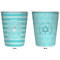 Hanukkah Trash Can White - Front and Back - Apvl