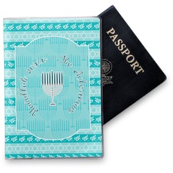 Hanukkah Vinyl Passport Holder (Personalized)