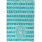 Hanukkah Waffle Weave Towel - Full Color Print - Approval Image