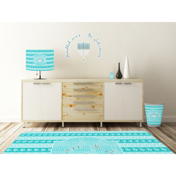 Hanukkah Wall Graphic Decal Wooden Desk