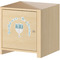 Hanukkah Wall Graphic on Wooden Cabinet
