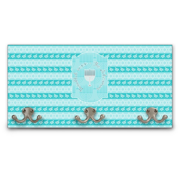 Custom Hanukkah Wall Mounted Coat Rack (Personalized)