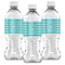 Hanukkah Water Bottle Labels - Front View