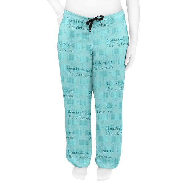 Hanukkah Women's Pj on model - Front