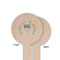Hanukkah Wooden 6" Food Pick - Round - Single Sided - Front & Back